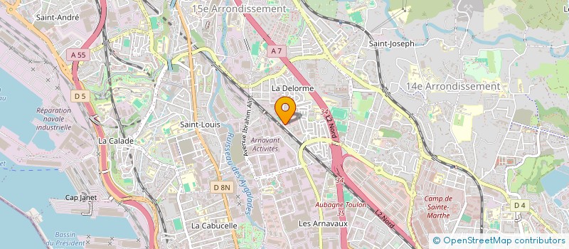 localisation de l'entreprise MADAME NADEGE HARIOT à MARSEILLE