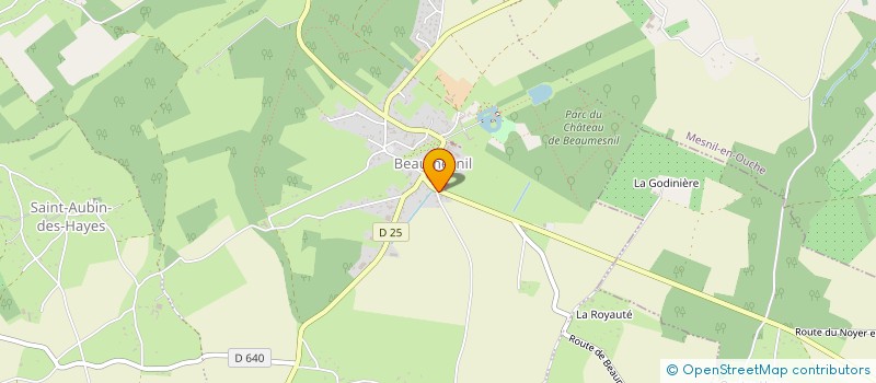 localisation de l'entreprise MADAME NADEGE HELIE  MESNIL-EN-OUCHE