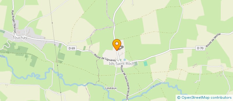 localisation de l'entreprise MADAME NADEGE HERVET  IDS-SAINT-ROCH