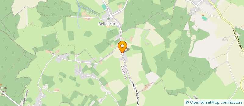 localisation de l'entreprise MADAME NADEGE HOCQ  ALINCTHUN