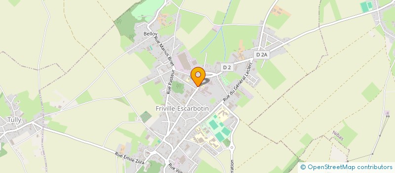 localisation de l'entreprise MADAME NADEGE HOLLEVILLE  FRIVILLE-ESCARBOTIN