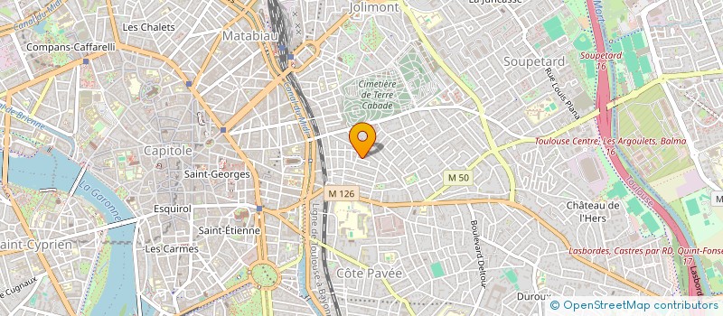 localisation de l'entreprise MADAME NADEGE HUET à TOULOUSE