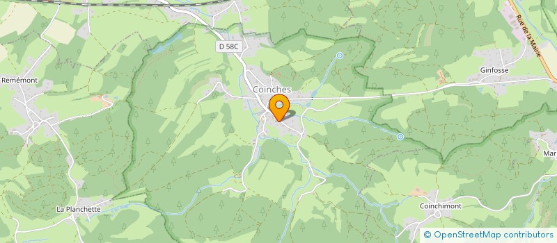 localisation de l'entreprise MADAME NADEGE HUMANN  COINCHES