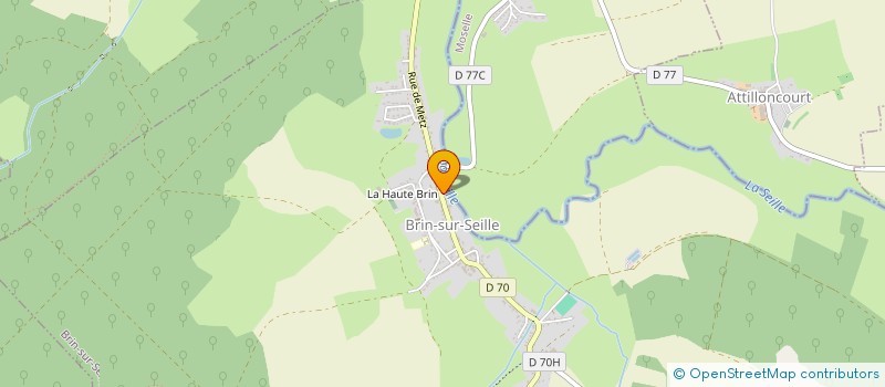 localisation de l'entreprise MADAME NADEGE HUMBERT  BRIN-SUR-SEILLE