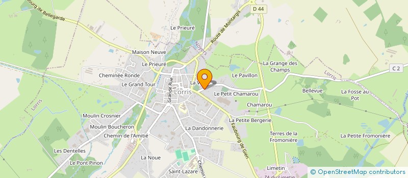 localisation de l'entreprise MADAME NADEGE ISAMBERT à LORRIS