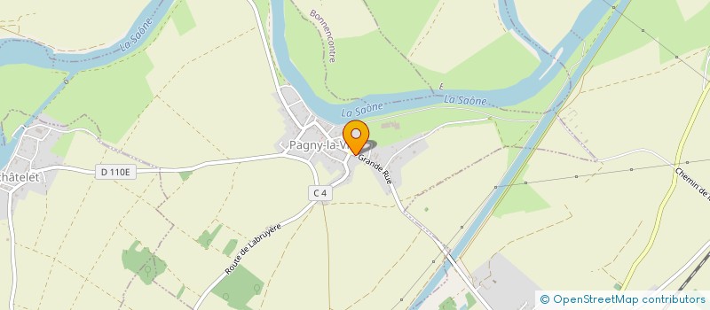 localisation de l'entreprise MADAME NADEGE JUGNET  PAGNY-LA-VILLE