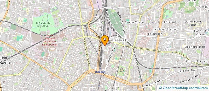 localisation de l'entreprise MADAME NADEGE KAZADI à ORLEANS