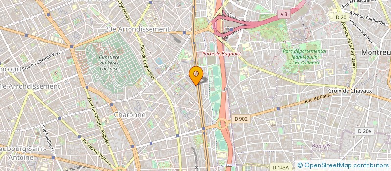 localisation de l'entreprise MADAME NADEGE KERGOAT  PARIS