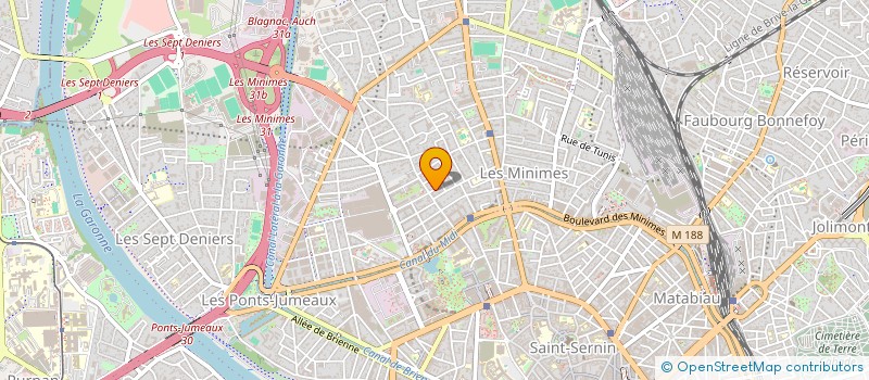 localisation de l'entreprise MADAME NADEGE KOUTSIKIDES à TOULOUSE