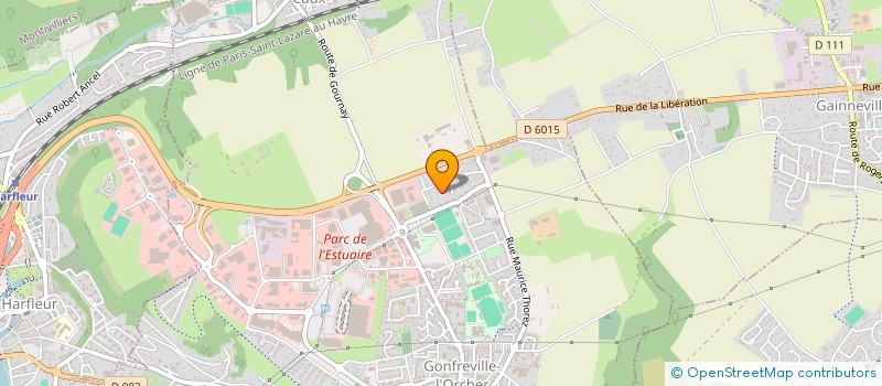 localisation de l'entreprise MADAME NADEGE KUNGANZI  GONFREVILLE-L'ORCHER