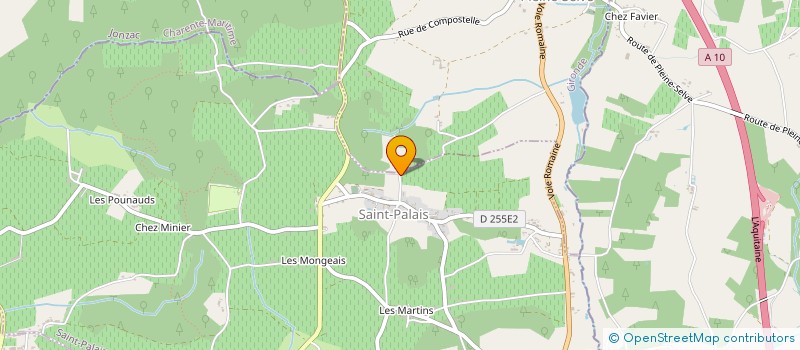 localisation de l'entreprise MADAME NADEGE LAGNEAU  SAINT-PALAIS