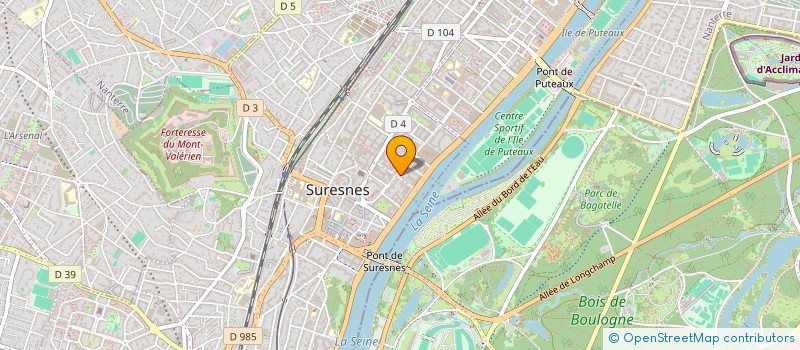 localisation de l'entreprise MADAME NADEGE LAGUERRE à SURESNES