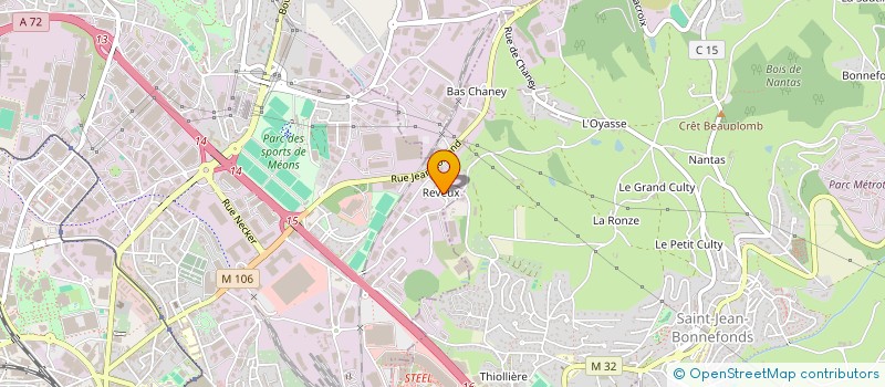 localisation de l'entreprise MADAME NADEGE LAIDOUNI à SAINT-ETIENNE