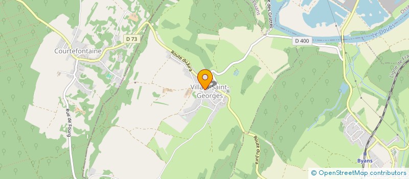 localisation de l'entreprise MADAME NADEGE LAMARCHE  VILLARS-SAINT-GEORGES