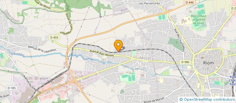 localisation de l'entreprise MADAME NADEGE LAMBERT  MOZAC