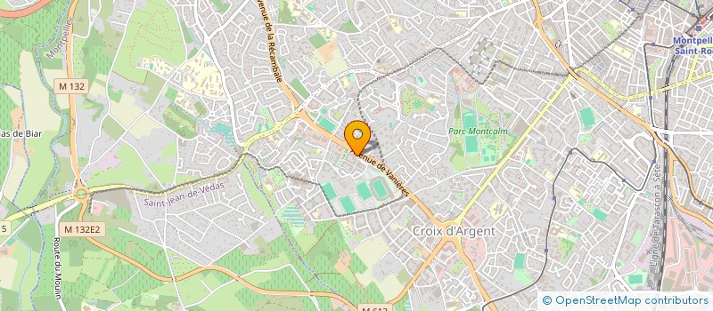 localisation de l'entreprise MADAME NADEGE LARREGOLA à MONTPELLIER