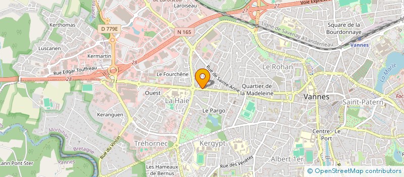 localisation de l'entreprise MADAME NADEGE LE GARS  GUERANDE