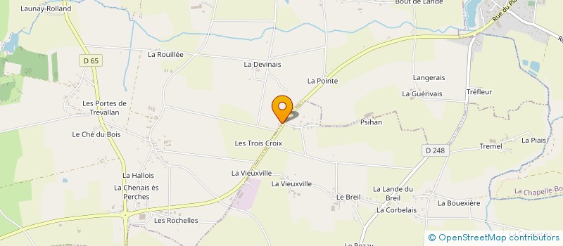 localisation de l'entreprise MADAME NADEGE LE MAT  MERNEL