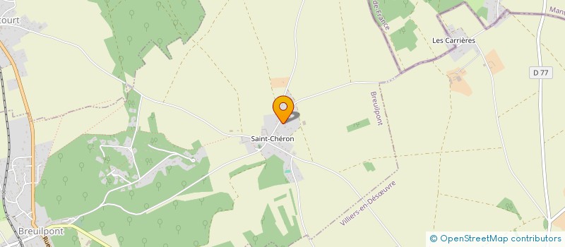 localisation de l'entreprise MADAME NADEGE LE NIR  BREUILPONT