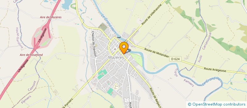 localisation de l'entreprise MADAME NADEGE LE VIENT à MAZERES