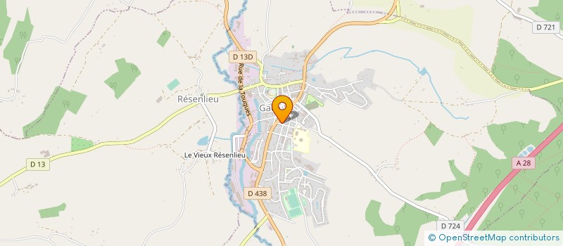 localisation de l'entreprise MADAME NADEGE LECAILLE à GACE