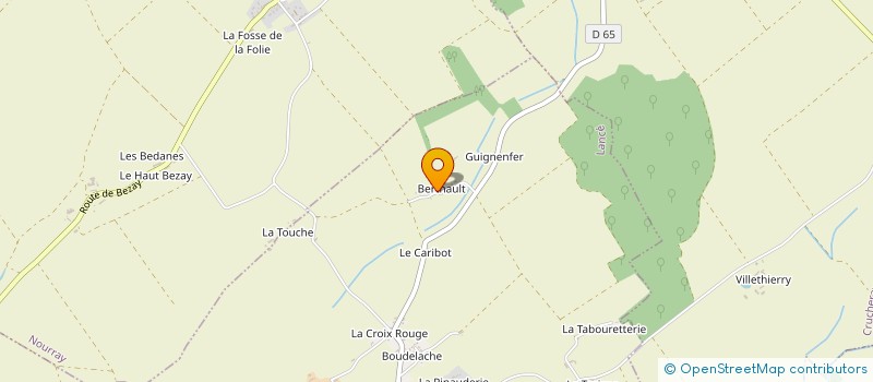 localisation de l'entreprise MADAME NADEGE LECOINTRE  LANCE