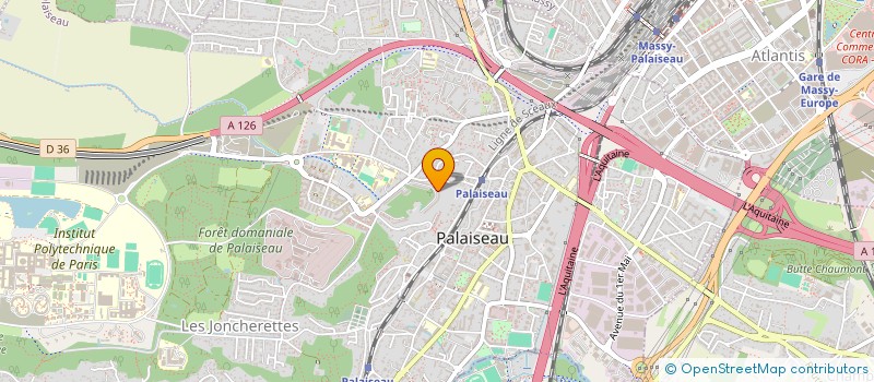 localisation de l'entreprise MADAME NADEGE LEFORT à PALAISEAU