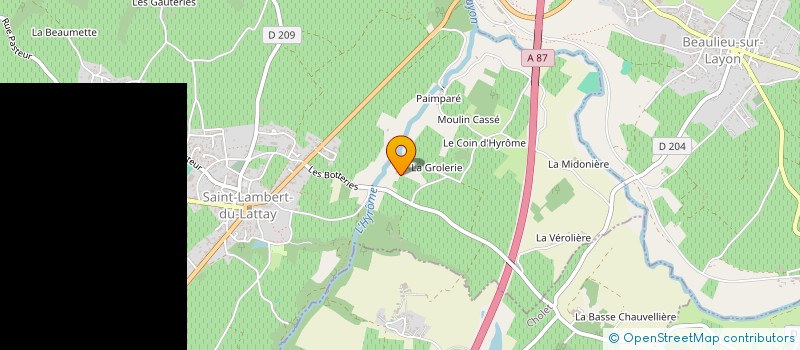 localisation de l'entreprise MADAME NADEGE LELANDAIS à VAL-DU-LAYON