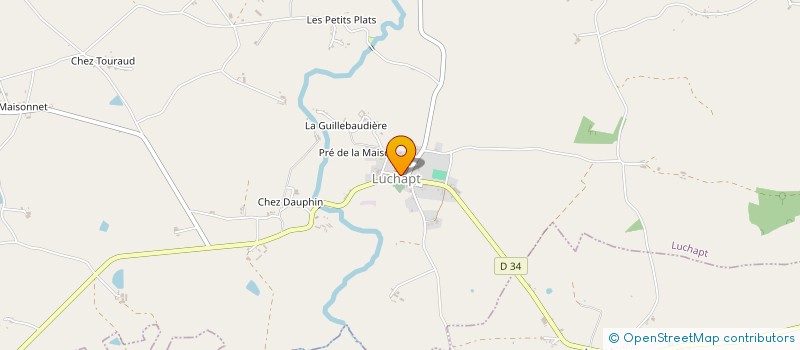 localisation de l'entreprise MADAME NADEGE LELUBRE à LUCHAPT