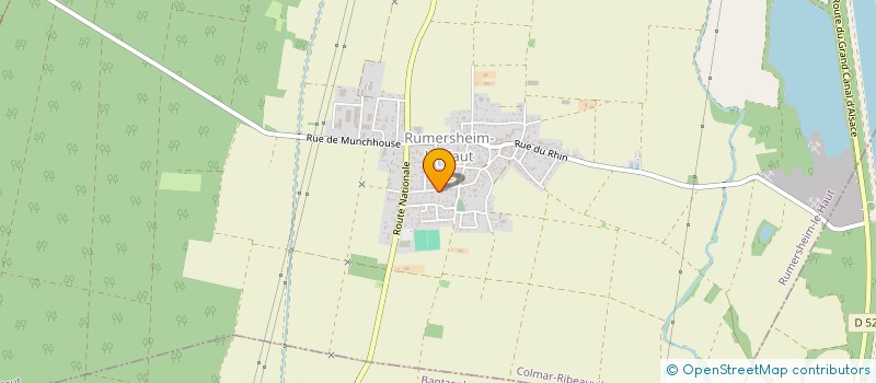 localisation de l'entreprise MADAME NADEGE LOEWERT  RUMERSHEIM-LE-HAUT