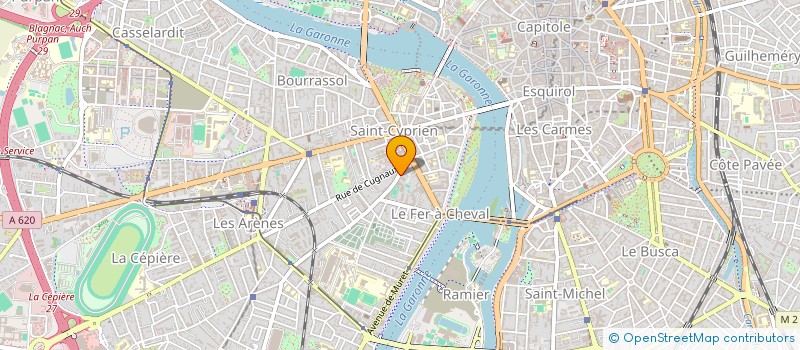 localisation de l'entreprise MADAME NADEGE LOLLIEROU à TOULOUSE