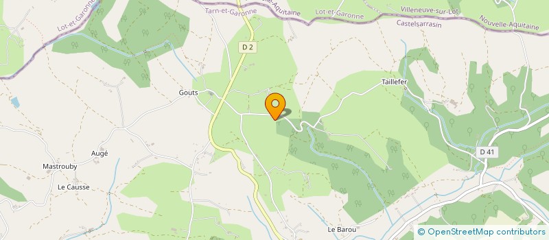 localisation de l'entreprise MADAME NADEGE LOLMEDE  MONTAIGU-DE-QUERCY