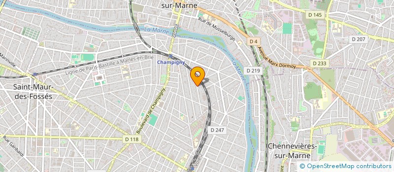 localisation de l'entreprise MADAME NADEGE M MOTE KOUAME à SAINT-MAUR-DES-FOSSES