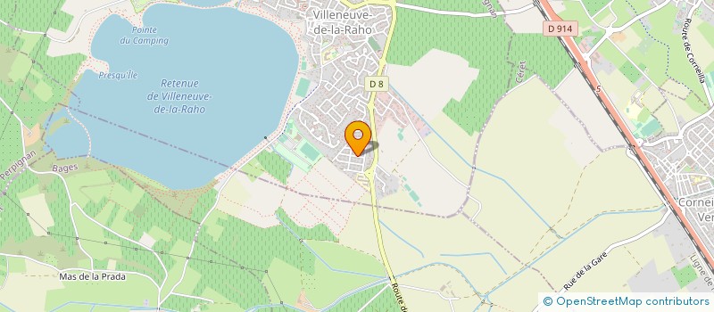 localisation de l'entreprise MADAME NADEGE MALANDAIN  POLLESTRES