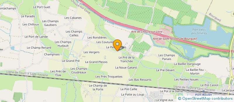 localisation de l'entreprise MADAME NADEGE MANDOT  CHOUZE-SUR-LOIRE