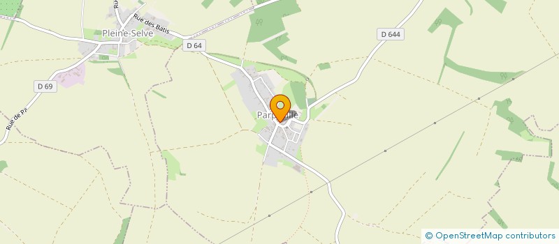 localisation de l'entreprise MADAME NADEGE MANLAN  PARPEVILLE