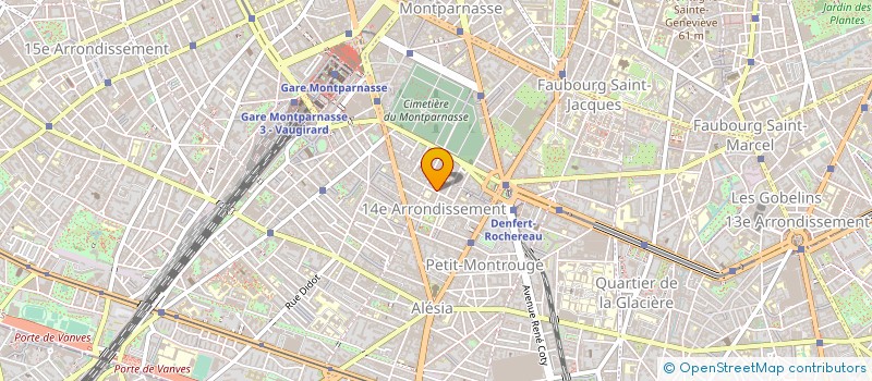 localisation de l'entreprise MADAME NADEGE MARCHON  PARIS