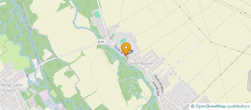 localisation de l'entreprise MADAME NADEGE MARTIN  SAINTE-MAURE