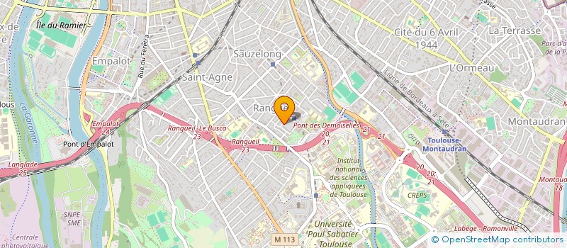 localisation de l'entreprise MADAME NADEGE MARTIN ORTEGA à TOULOUSE