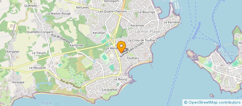 localisation de l'entreprise MADAME NADEGE MATHE à LARMOR-PLAGE