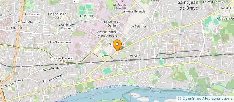 localisation de l'entreprise MADAME NADEGE MEURQUIN à SAINT-JEAN-DE-BRAYE