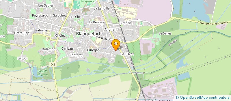 localisation de l'entreprise MADAME NADEGE MONNEGER à BORDEAUX