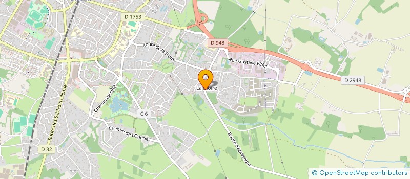 localisation de l'entreprise MADAME NADEGE MOREAU à CHALLANS