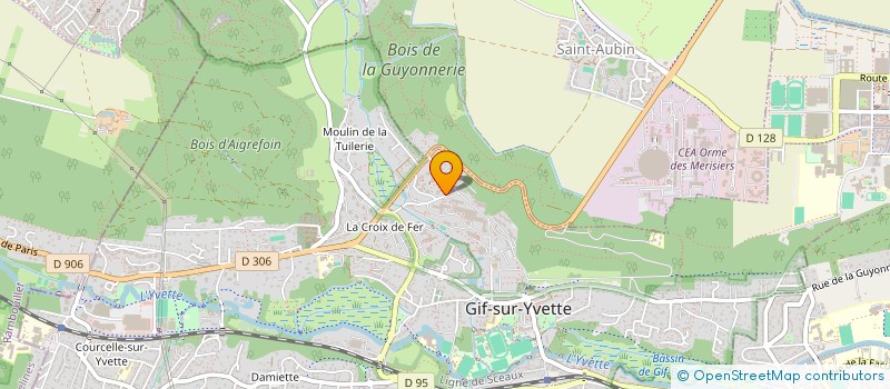 localisation de l'entreprise MADAME NADEGE MULAC  GIF-SUR-YVETTE