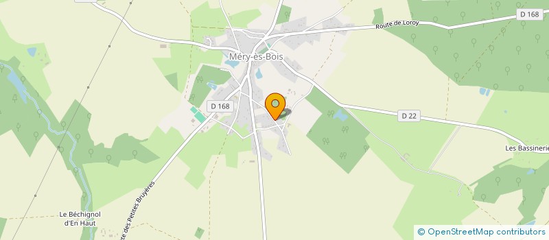 localisation de l'entreprise MADAME NADEGE MUNIER  MERY-ES-BOIS