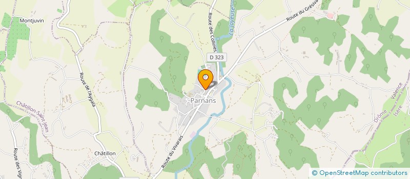 localisation de l'entreprise MADAME NADEGE MURE  PARNANS