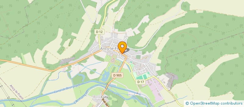 localisation de l'entreprise MADAME NADEGE NEBTI à ANCY-LE-FRANC