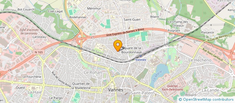 localisation de l'entreprise MADAME NADEGE NIO à BREST