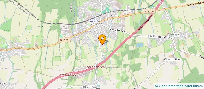 localisation de l'entreprise MADAME NADEGE NOVO PEREZ  VALLEIRY