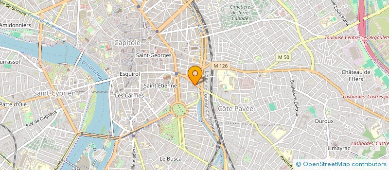localisation de l'entreprise MADAME NADEGE NZINGA à TOULOUSE